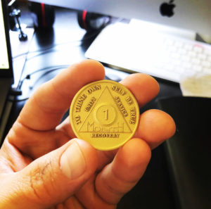 Alcoholics Anonymous Serenity Coin