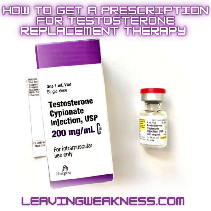 Prescription for TRT